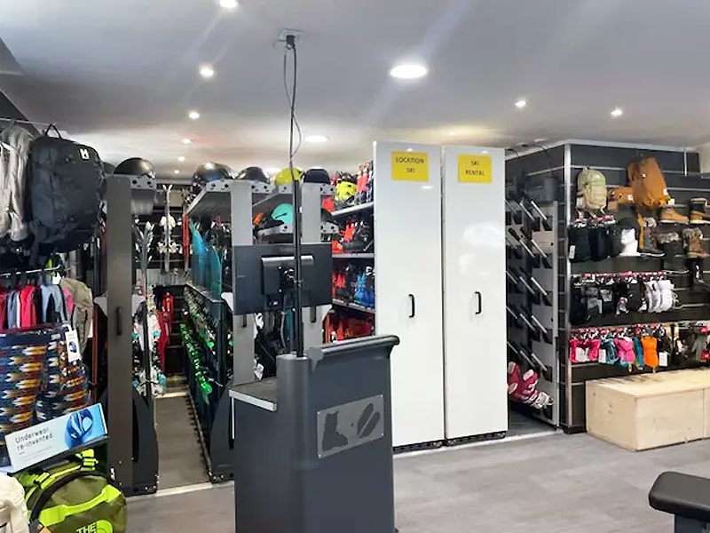 Verleihshop Ekosport-Rent Les Luges à Foin in 10 rue Jean Jaurès, Bozel