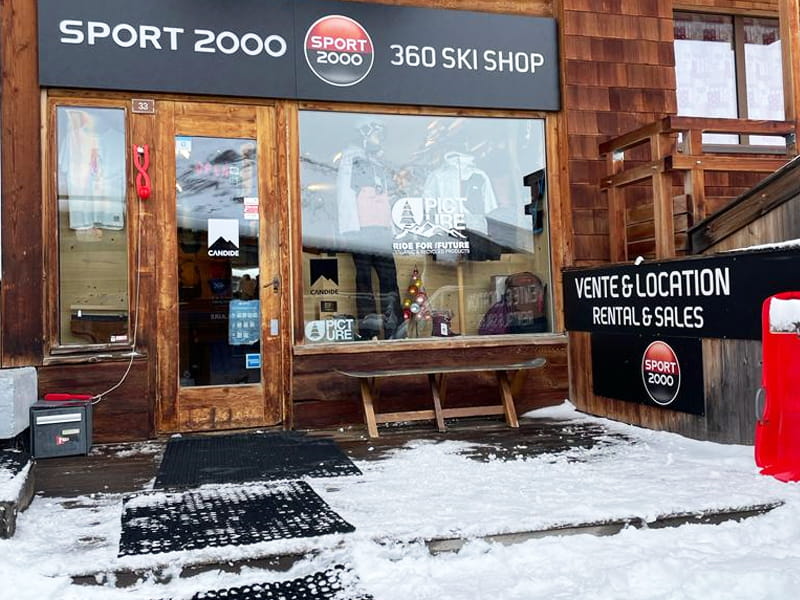 Verleihshop 360 Skishop in 33 promenade du Festival, Avoriaz