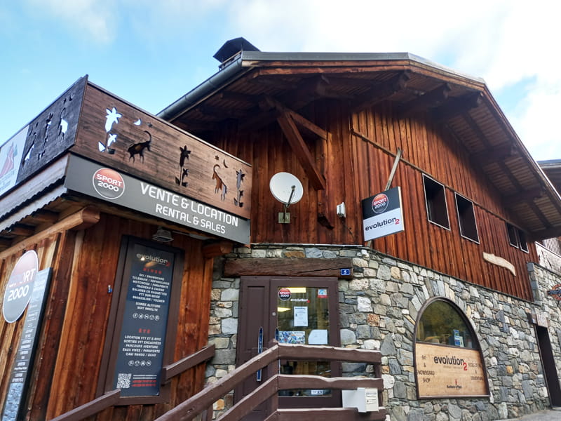 Verleihshop Ski Shop Montchavin in 5, rue de la Glisse, La Plagne - Montchavin