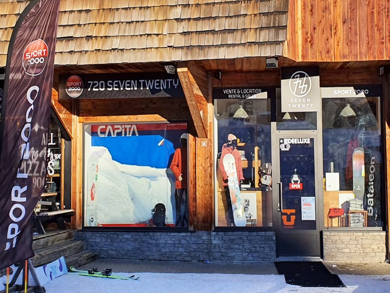 Verleihshop Le 720 in 55 place Centrale, Avoriaz