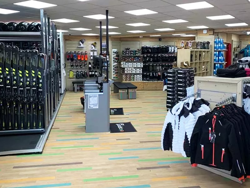 Verleihshop Ekosport-Rent Les Bergers in Centre Commercial des Bergers, Alpe d’Huez