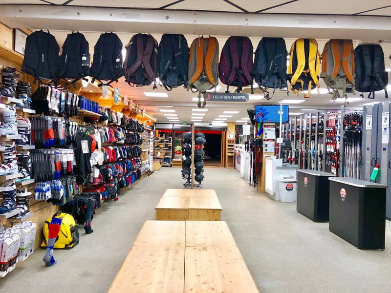 Verleihshop Olivier Sports in Centre commercial des Bergers, Alpe d’Huez