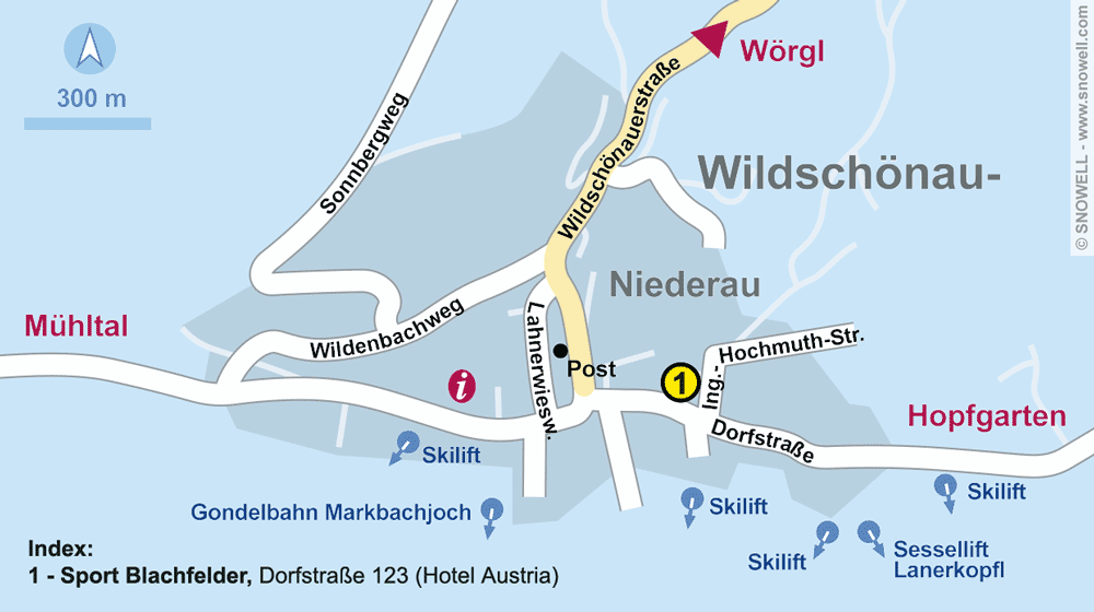 Skiverleih Wildschönau-Niederau | SNOWELL