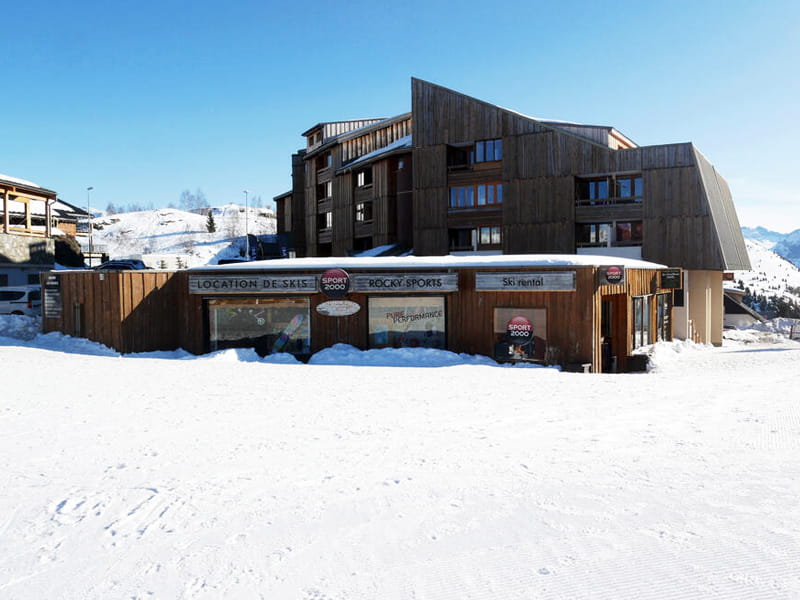 Verleihshop Rocky Sports in L'Eclose - rue du 93ème RAM, Alpe d’Huez