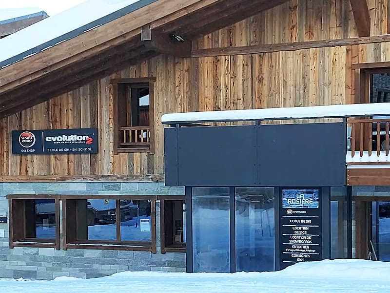 Verleihshop Alpen Ski Shop in Les Eucherts - Résidence Alpen Lodge, La Rosiere