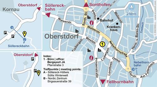 Lageplan Oberstdorf