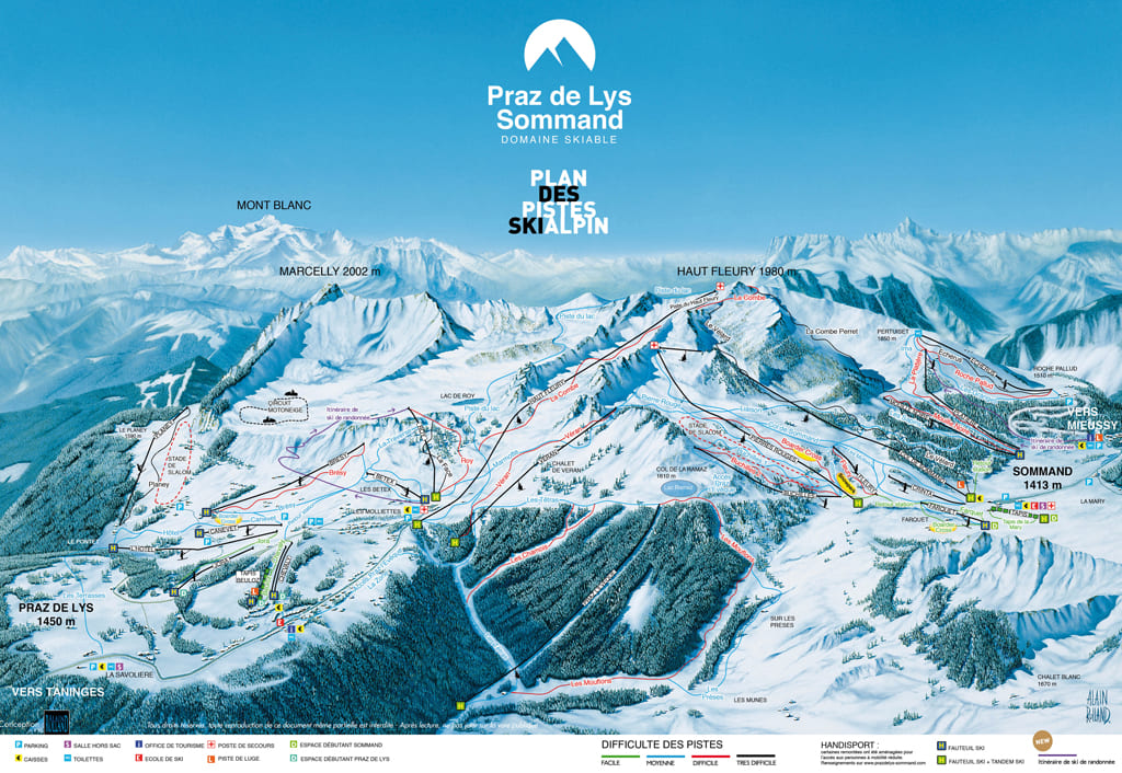 Skimap Le Praz de Lys