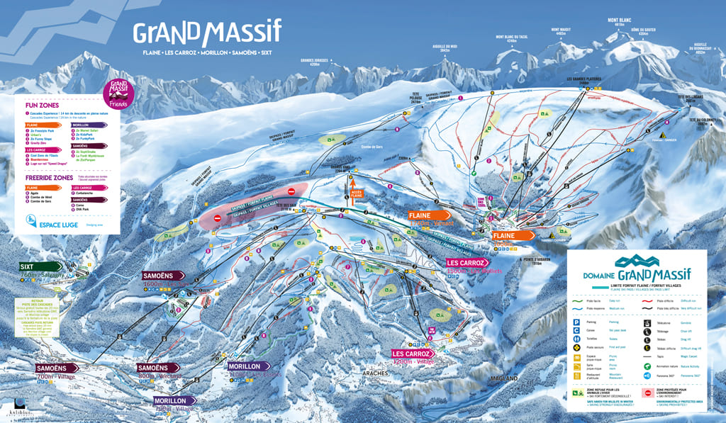 Skimap Les Carroz d’Araches