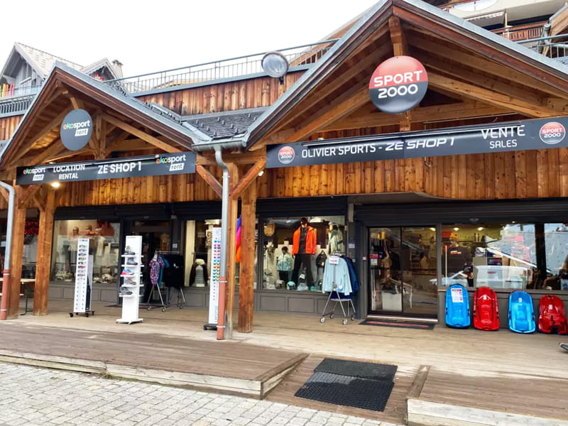 Verleihshop Ekosport-Rent Ze Shop 1 in Place Joseph Paganon, Alpe d’Huez