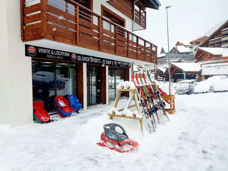 Verleihshop Ze Shop 2 in Place Joseph Paganon - Vieil Alpe, Alpe d’Huez