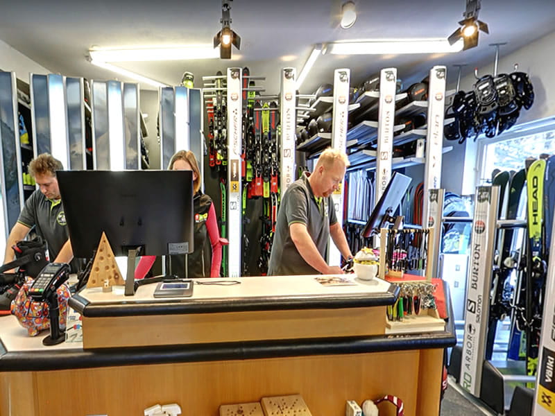 Verleihshop Sport Gefäll Filiale Grünwaldkopf in Römerstrasse 9, Obertauern