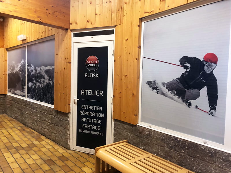 Verleihshop Altiski Issarts in Rond point des Issarts, Superdévoluy