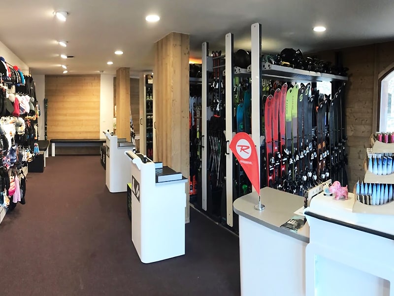 Verleihshop Boraso Sport Contact in Route Des Etroits - La Daille, Val d Isere