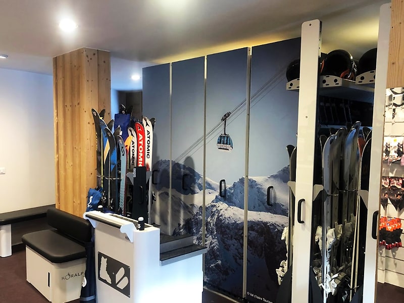 Verleihshop Boraso Sport Contact in Route Des Etroits - La Daille, Val d Isere