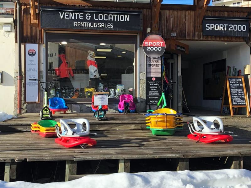 Verleihshop Olivier Sports in Route du Signal (centre station), Alpe d’Huez