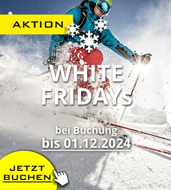 White Fridays bei SNOWELL ❄️ inklusive gratis Storno und Umbuchung für alle Buchungen im Winter 2024/2025 ❄️ Skiverleih online mit SNOWELL