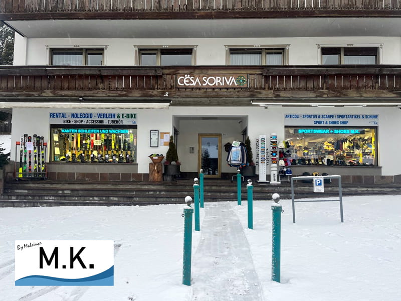 Verleihshop M.K. Rent Soriva in Streda Dursan, 91, St. Christina - Grödental