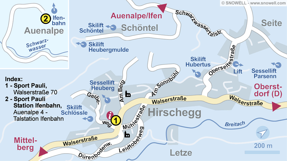 Skiverleih Kleinwalsertal - Hirschegg | SNOWELL